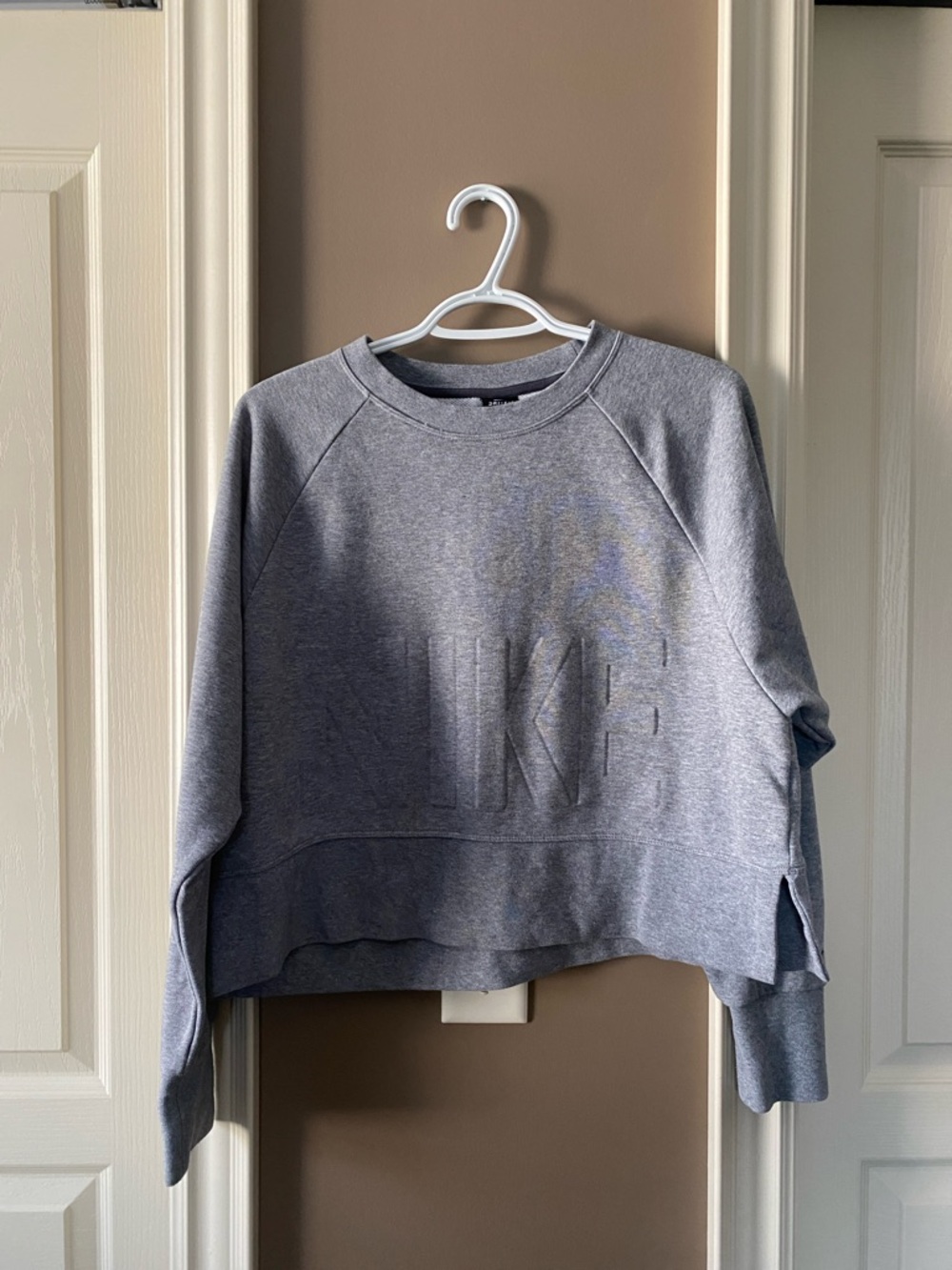Nike Heather Gray Crewneck Sweatshirt